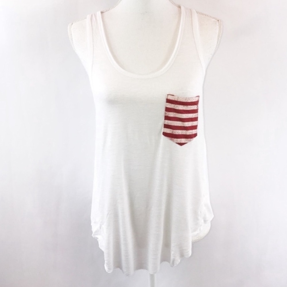 NEW Miss Chievous American Flag Tank Top XS